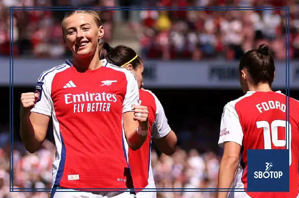 SBOTOP: Gunners Triumph Over Marc Skinner's Side in Seven-Goal Emirates Thriller to Claim Second in WSL