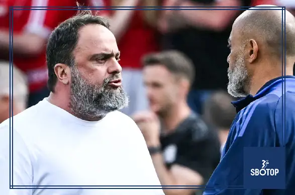 SBOTOP: Evangelos Marinakis' Pitch Appearance Explained as Nuno Espirito Santo Backs Nottingham Forest Owner