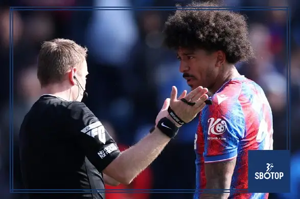SBOTOP Palace Stand Firm: Eagles Secure Stalemate Against Bournemouth Amid Richards' Controversial Dismissal