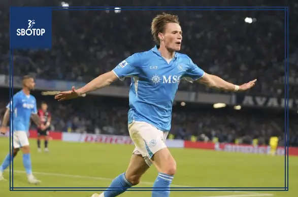 SBOTOP Scott McTominay: Bị Man United ruồng bỏ, tỏa sáng rực rỡ ở Napoli và trở thành cầu thủ hay nhất Serie A