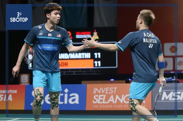 SBOTOP: Aaron Chia and Soh Wooi Yik Secure Impressive Victory to Progress in Thailand Open 2025