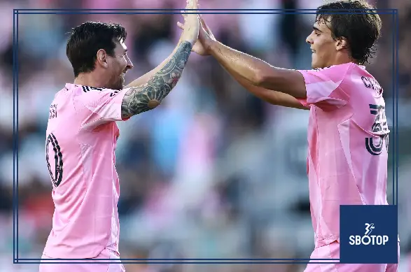 SBOTOP Messi Shines with a Brace Suarez Scores: Inter Miami Thrashes Columbus Crew 5-1 in Eastern Conference Showdown