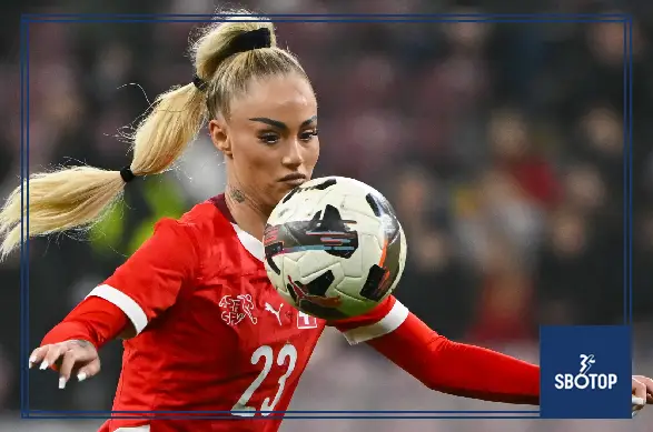 SBOTOP: Alisha Lehmann Dazzles with Keepy-Uppy Skills Ahead of Switzerland vs. Norway Nations League Match