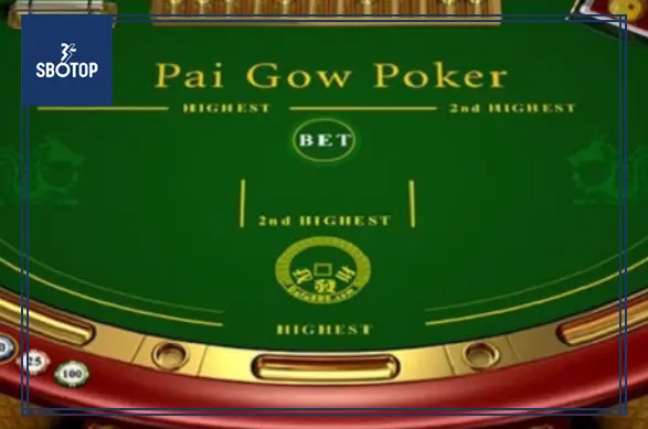 SBOTOP: Pai Gow Poker là gì? Hướng dẫn chi tiết về cách chơi, luật lệ và mẹo chiến thắng