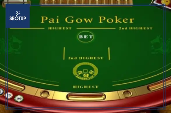 SBOTOP: Pai Gow Poker ဆိုတာဘာလဲ? မြန်မာစာဖြင့်အသေးစိတ်ရှင်းပြချက်