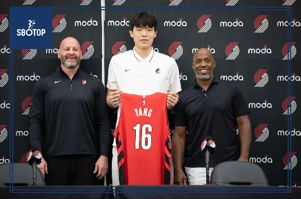 SBOTOP: Yang Hansen Officially Unveiled as New Portland Trail Blazers Player