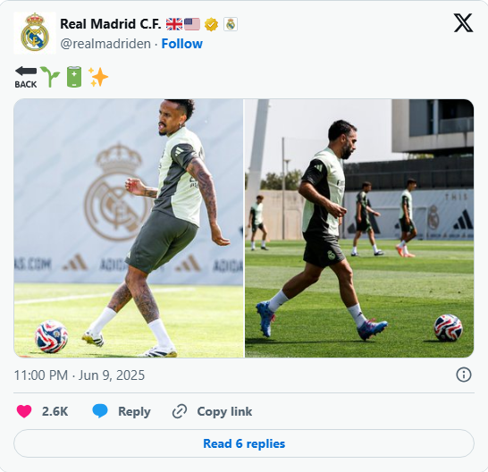 Agenda Tim: Latihan Lanjutan dan Terbang ke Miami