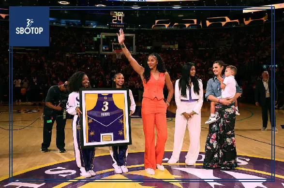 SBOTOP: Los Angeles Sparks Retire Candace Parker’s Iconic No. 3 Jersey
