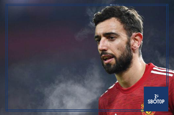SBOTOP : Major Blow for Manchester United as Bruno Fernandes Set to Miss Manchester Derby