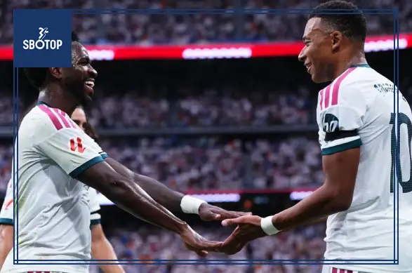 SBOTOP Sát Cánh Trên Sân Cỏ: Kylian Mbappe và Vinicius Junior Gặp Khó Khăn Trong Lối Chơi