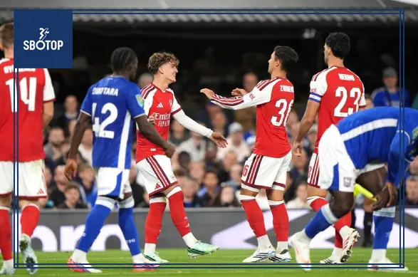 SBOTOP: Kinerja Pemain Arsenal dalam Kemenangan atas Ipswich 4-2